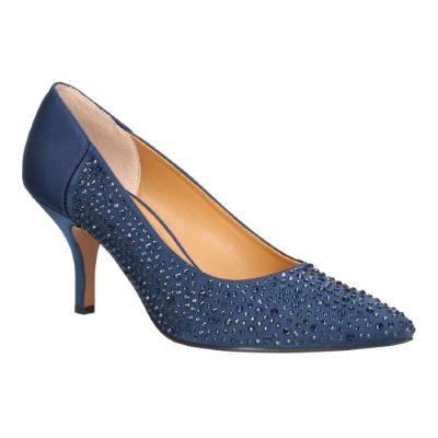 j renee navy blue dress shoes J. Renee Ferryanne Navy Village Shoe Inn