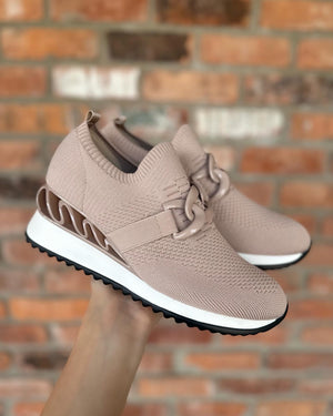 Lady Couture Boston Sneaker Nude