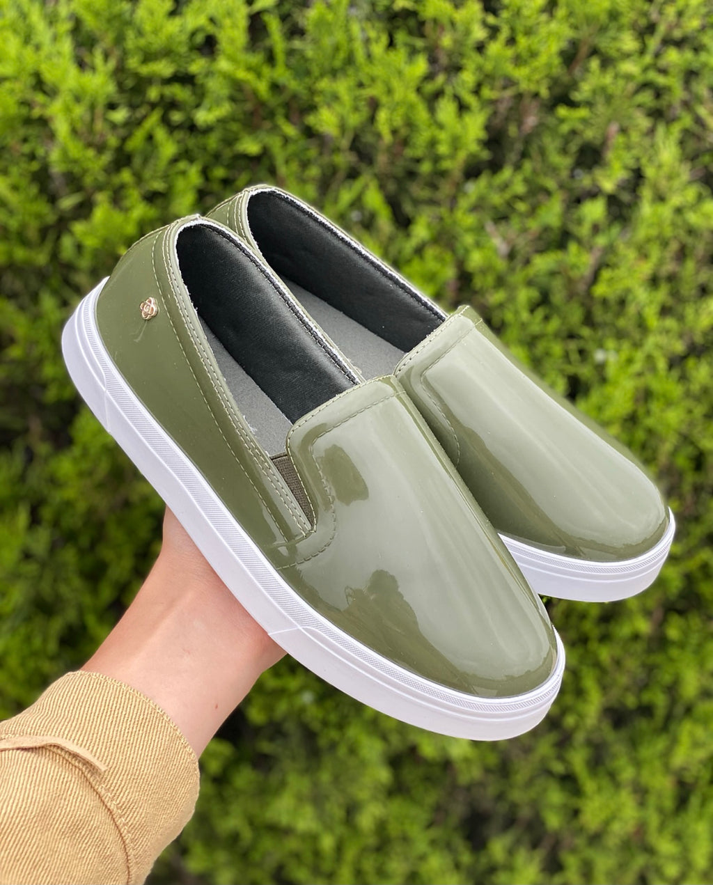 St. George Rubber Sneaker Olive