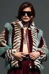 Inez Fur Coat Multi