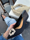J Renee Ezara Black Satin