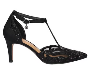 j. renee charlotte glitter dress pumps J. Renee Women's Charolette Glitter Dress Pumps Pewter