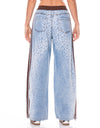 Morgan Pants Denim Brown