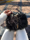 Fluffy Bag Black