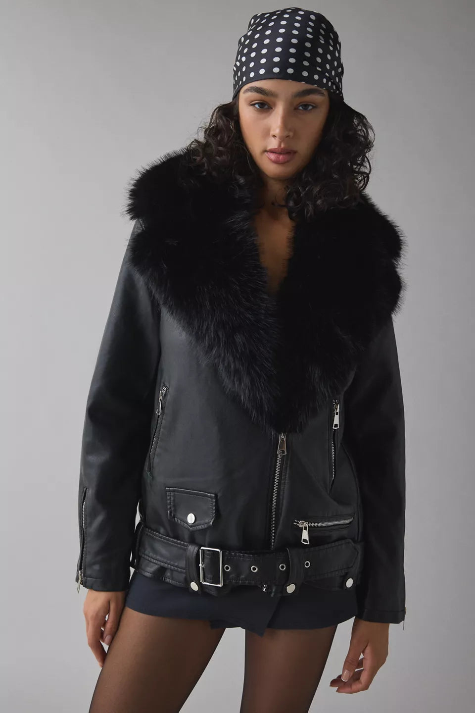 Azalea Wang Aurelia Coat Black