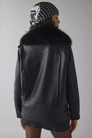 Azalea Wang Aurelia Coat Black