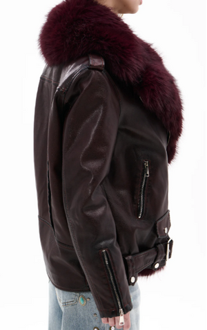 Aurelia Coat Burgundy