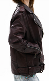Aurelia Coat Burgundy