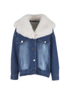 Denim Short Coat One Size One Of A Kind