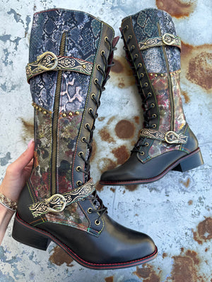L'Artiste by Spring Step Vaneyck Black Multi