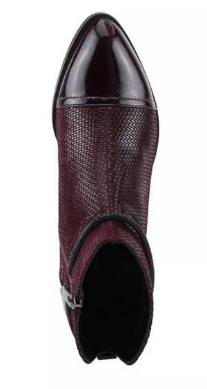 Azura by Spring Step Shelbi Burgundy Patent