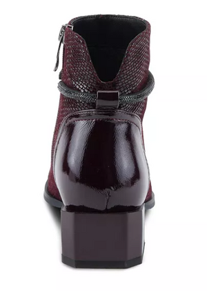 Azura by Spring Step Shelbi Burgundy Patent