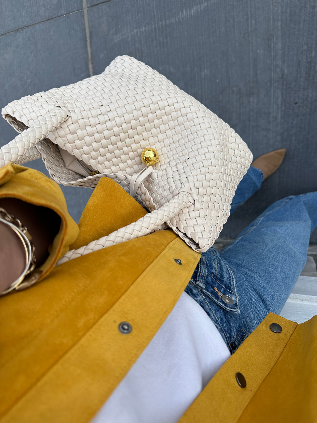 Johnny Tote Beige