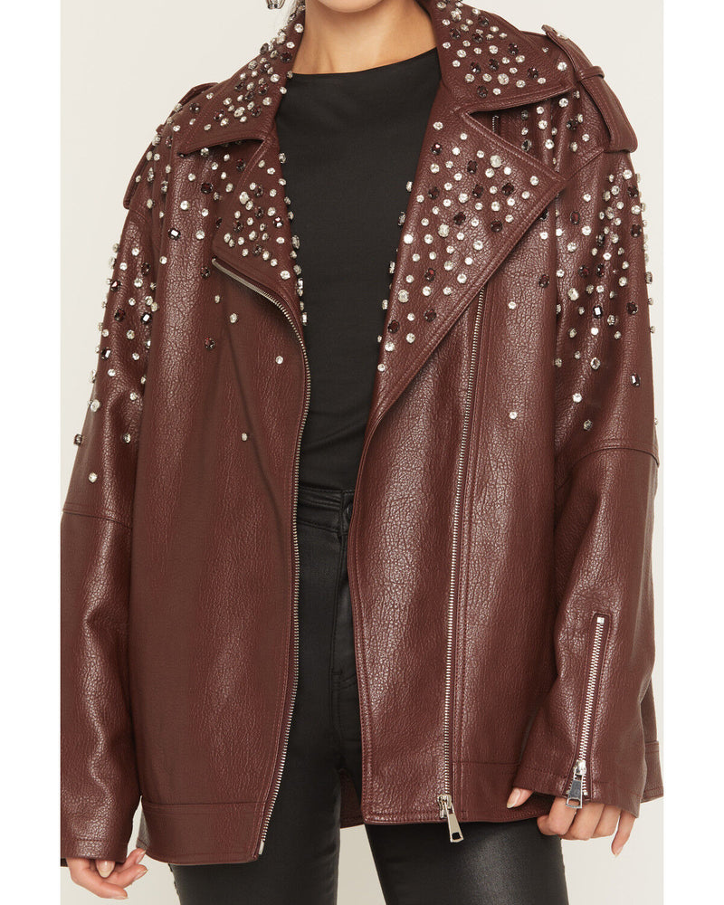 Catrine Coat Burgundy