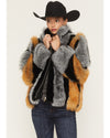 Azalea Wang Cora Coat Grey Multi