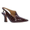 J. Renee Prissy Brown Croco
