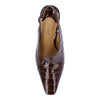 J. Renee Prissy Brown Croco