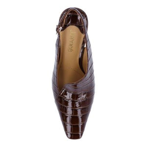 J. Renee Prissy Brown Croco