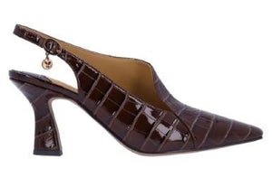 J. Renee Prissy Brown Croco
