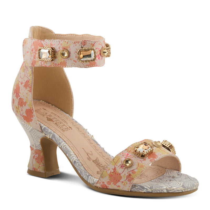 L'Artiste by Spring Step Aquavelva Peach Multi