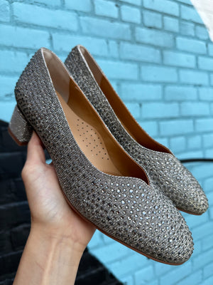 J. Renee Bielle Pewter Glitter