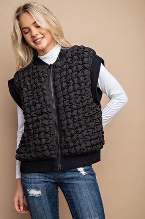 Chilly Puffer Vest Black