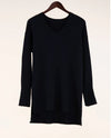 Norlena Skirt Sweater Set Black