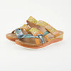 L'Aritste by Spring Step Caiman Camel Multi