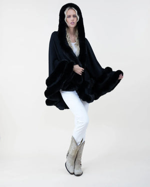 Olivia Cape Black