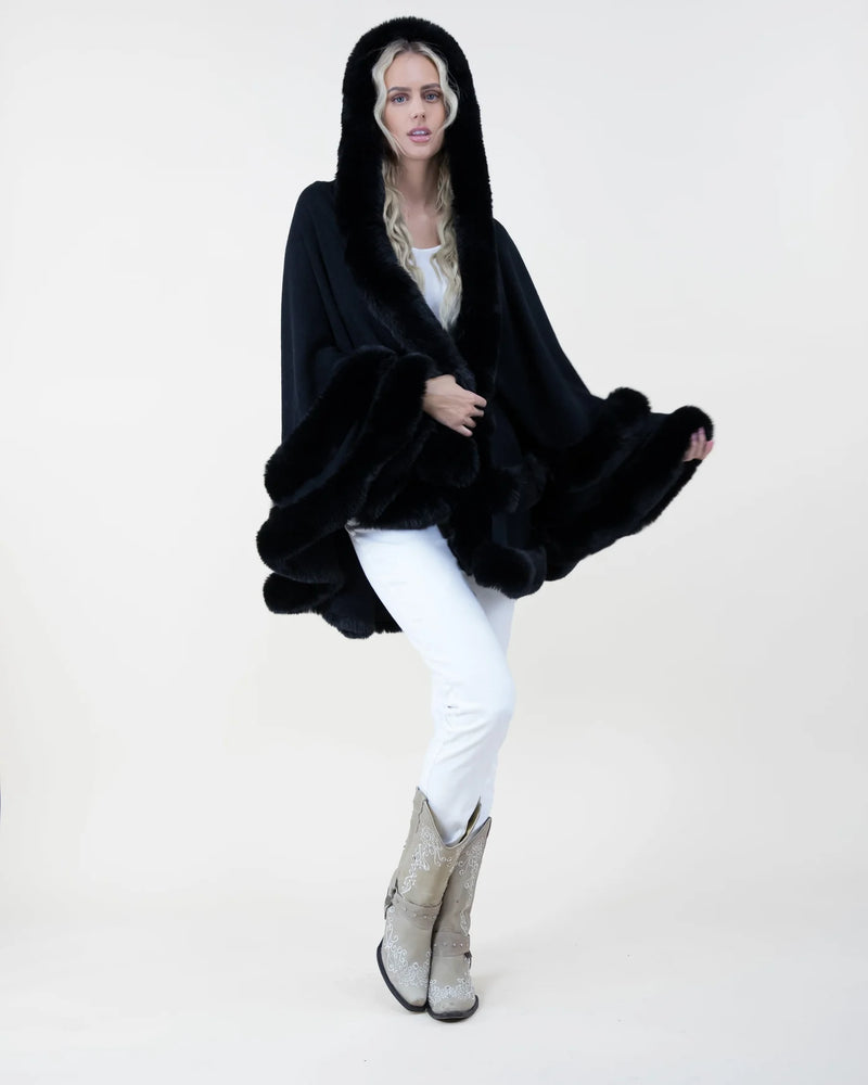 Olivia Cape Black