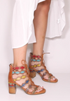 L'Artiste by Spring Step Artdeco Camel Multi