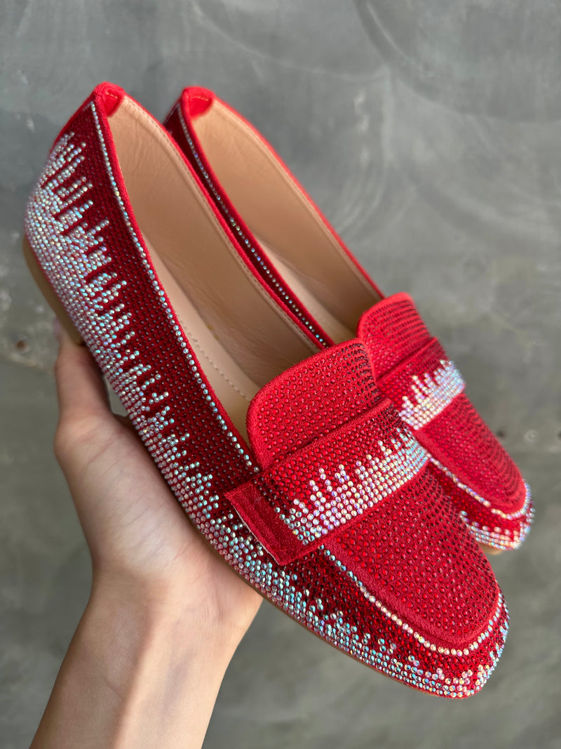 Amelia Loafer Red