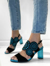 Azura by Spring Step Embroidery Black Multi