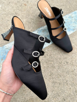 J. Renee Soyer Black Satin
