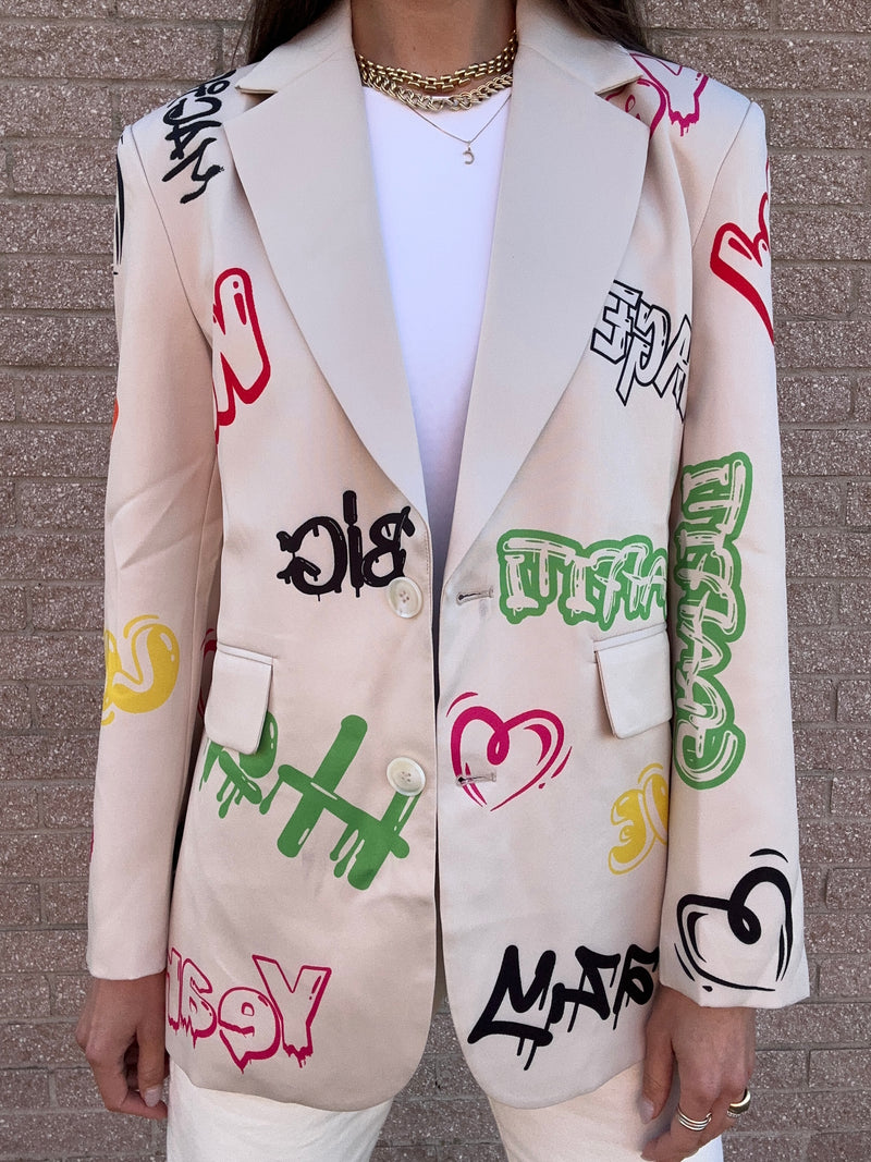 Trevor Blazer Sand