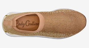 Lady Couture Bella Sneaker Gold