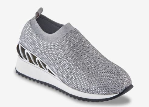 Lady Couture Bella Sneaker Silver