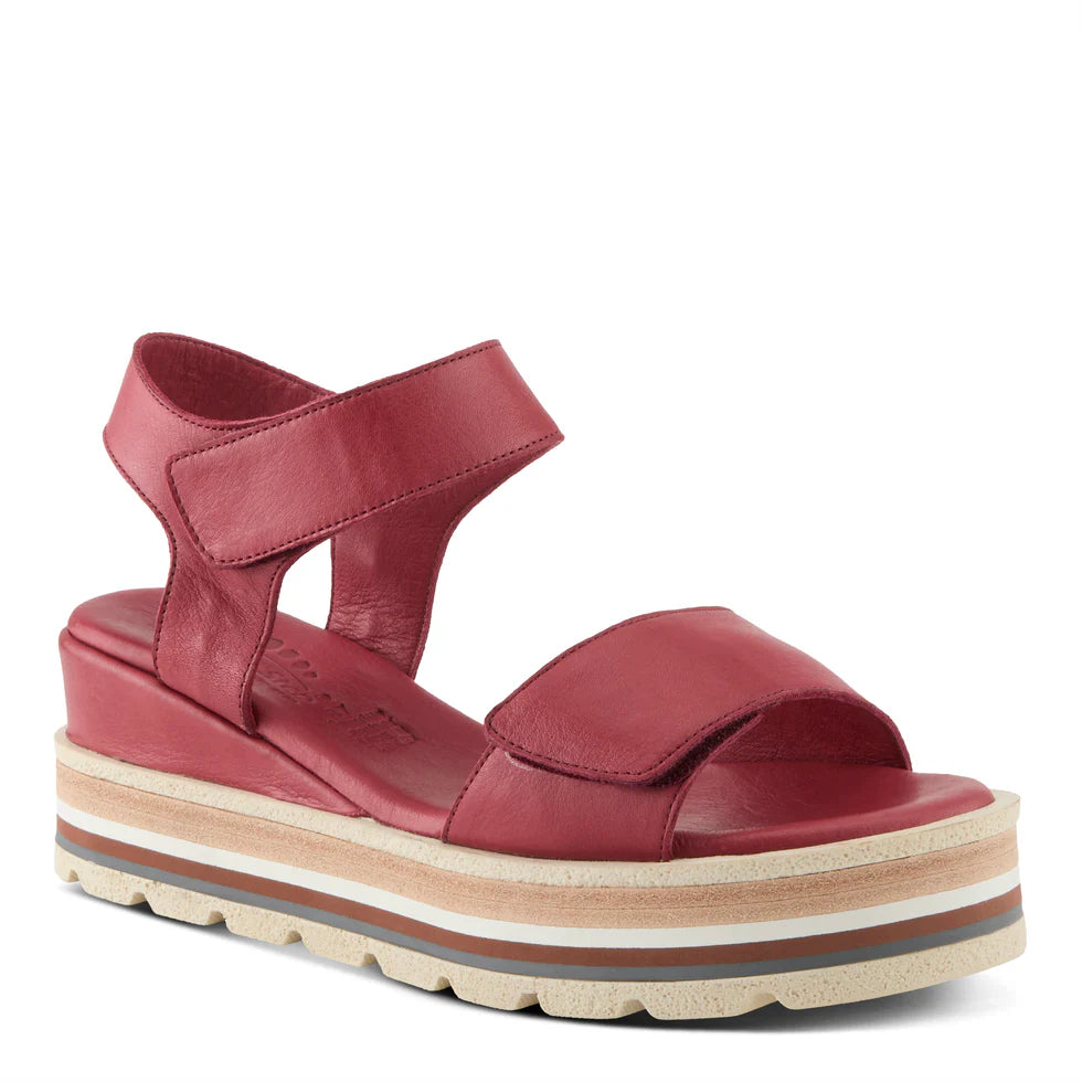 Spring Step Hileman Dark Red