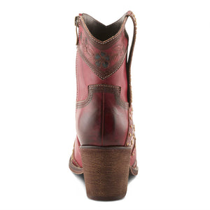 L'Artiste by Spring Step Saddleup Dark Red Multi