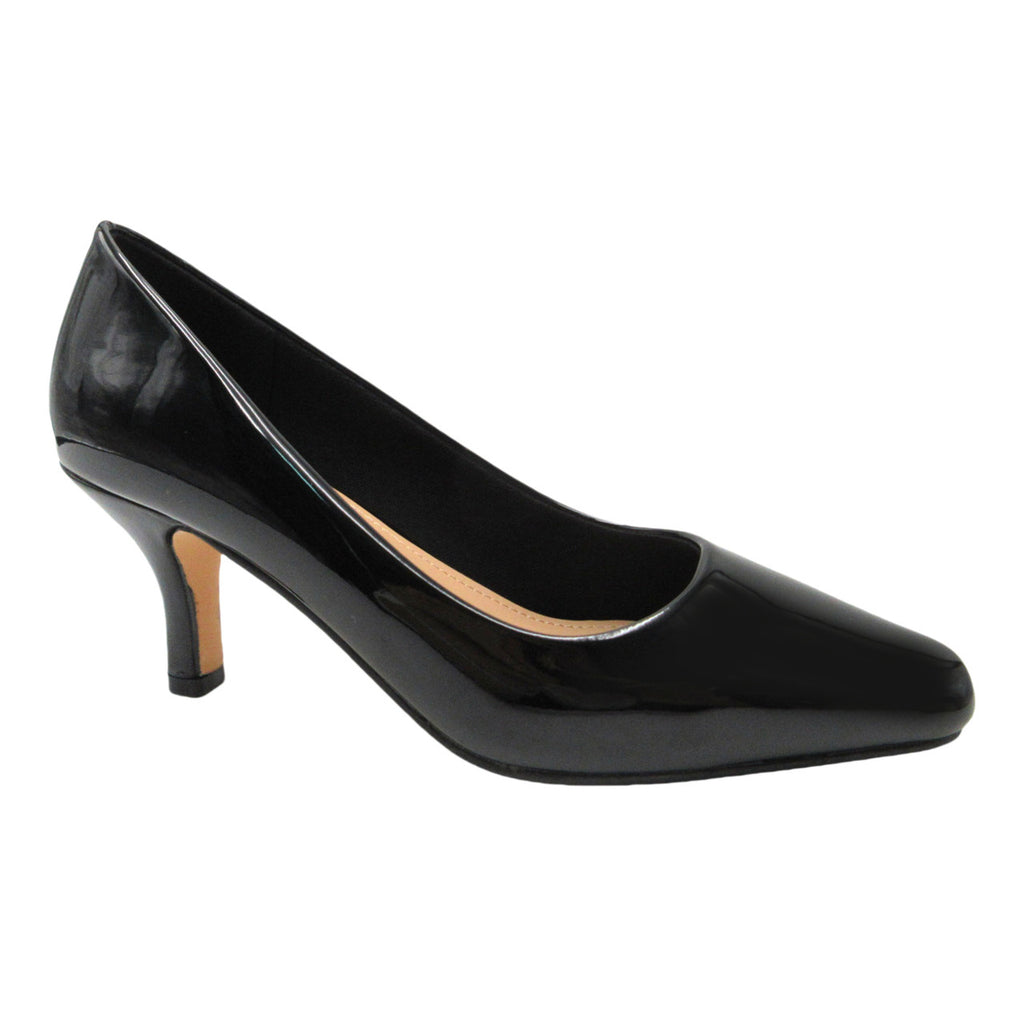 Pierre Dumas Empire 3 Black Patent