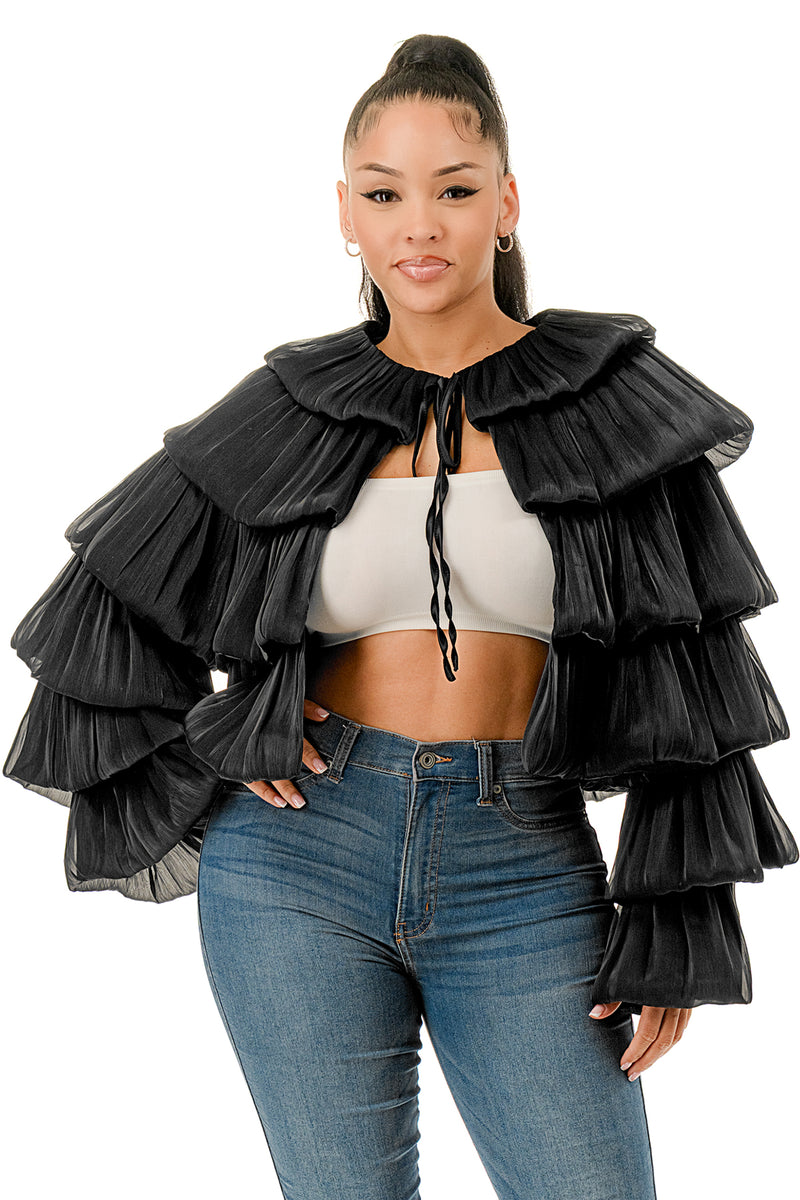 Beyonce Top Jacket Black