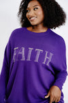 Faith Sweater Purple
