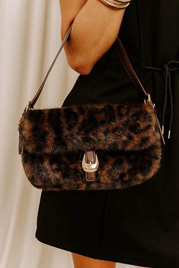 Gloria Fur Bag Leopard