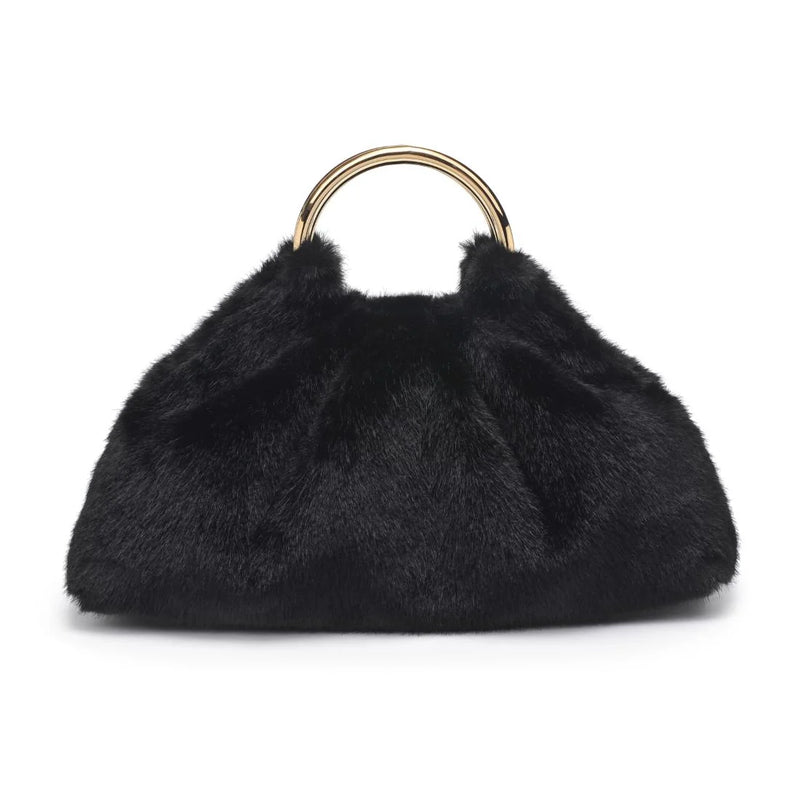 Keala Fur Bag Black