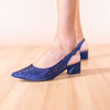 J. Renee Pranil Navy Satin