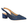 J. Renee Pranil Navy Satin