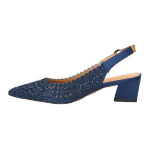 J. Renee Pranil Navy Satin
