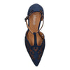 J. Renee Lisha Navy Satin