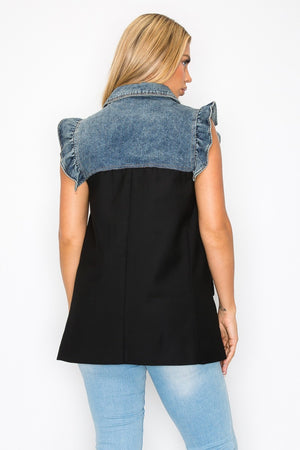Pam Denim Vest