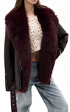Aurelia Coat Burgundy